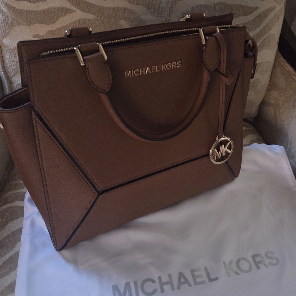 Michael Kors Brown Satchel